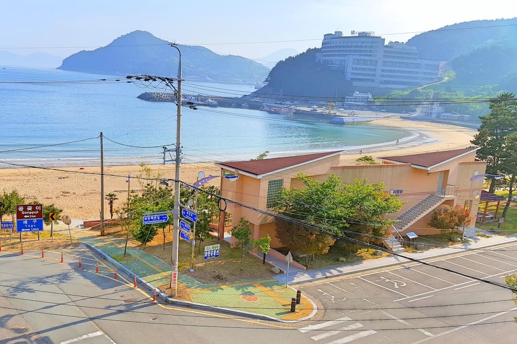 Beach on your doorstep and all activities, shops, restaurants etc nearby.