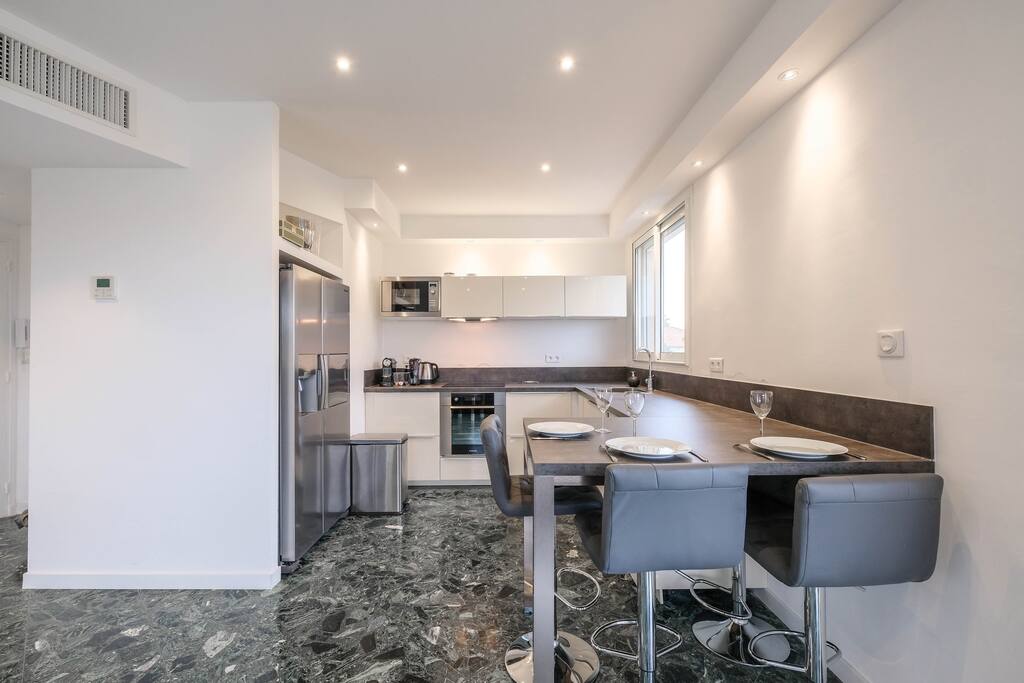 Your equipped kitchen