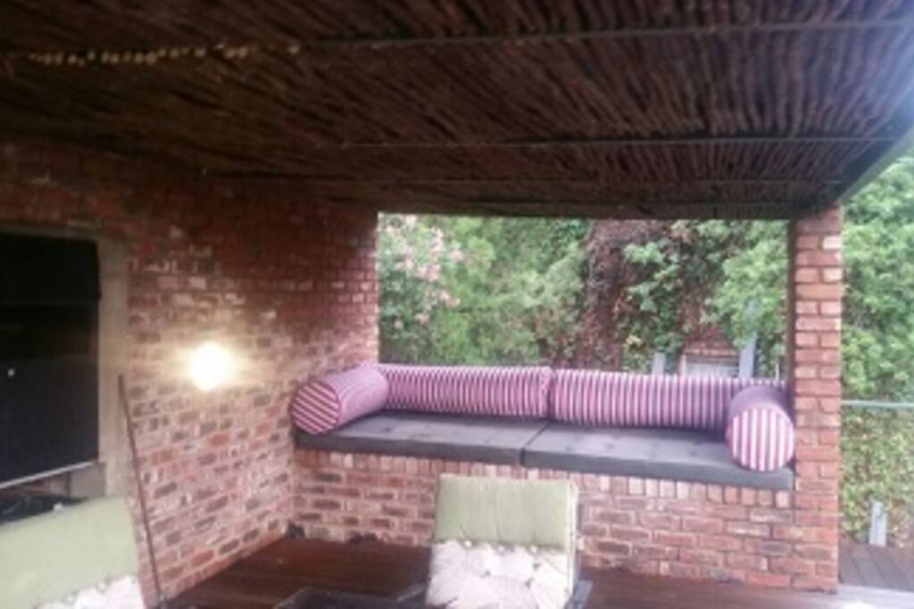 Relax couch on deck