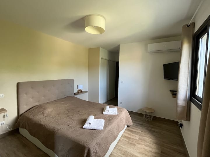 Glavni apartman s tušem i garderobom 