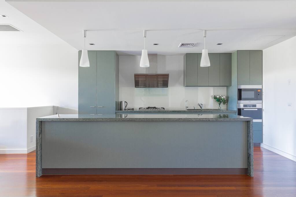 Kitchen with Miele appliances