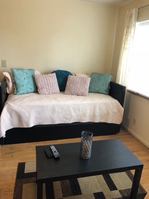 Daybed in the living room