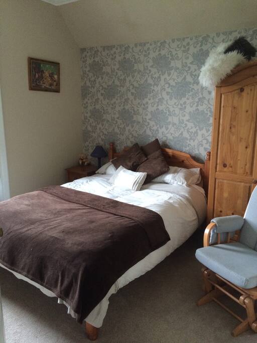 The double room with the most comfortable of beds.