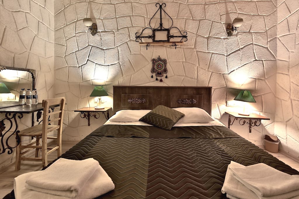 STANDARD DOUBLE ROOM: Simply furnished, clean and comfortable.
