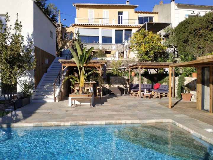 Charmant Studio Au Bord De La Piscine - Cannes