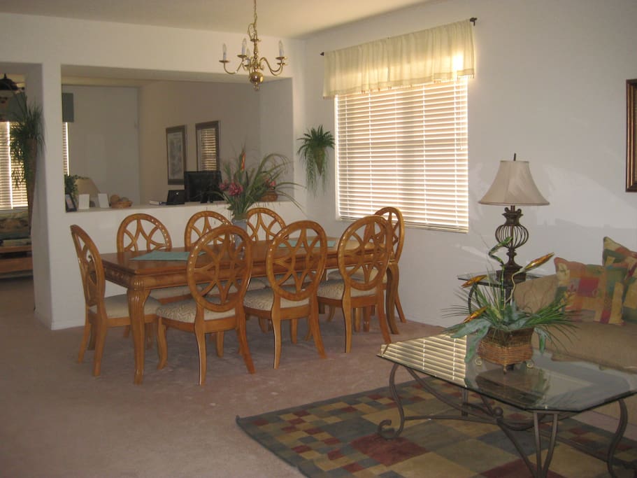 Formal Living and Dining Room