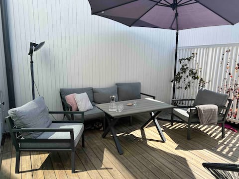 Townhouse in Gustavsberg harbor