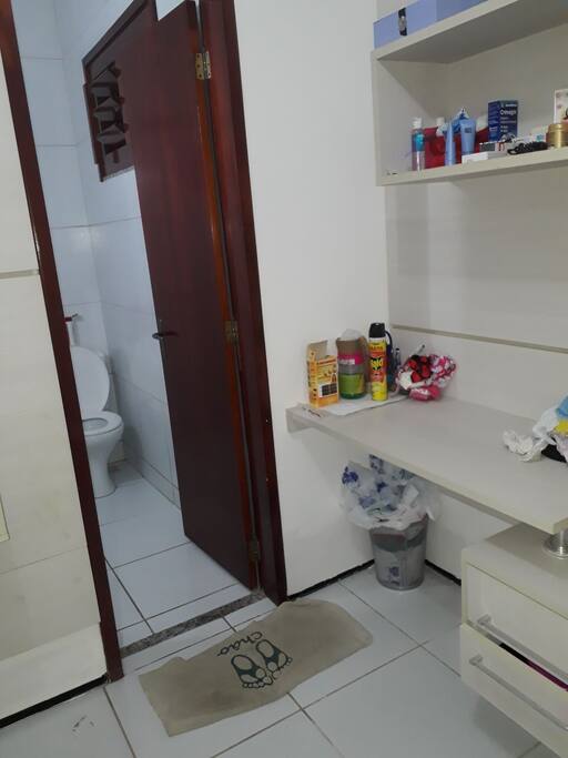 Entrada para o banheiro