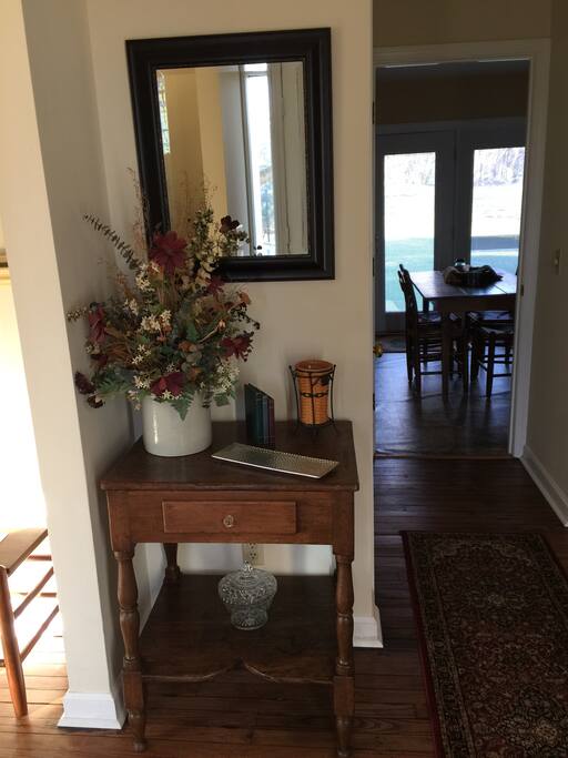 Front entry