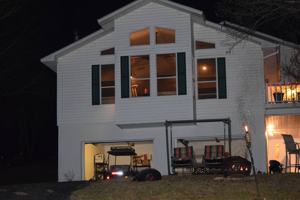 View of house from Lake side