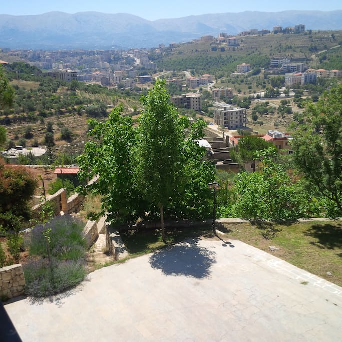 Vista da balcone camera