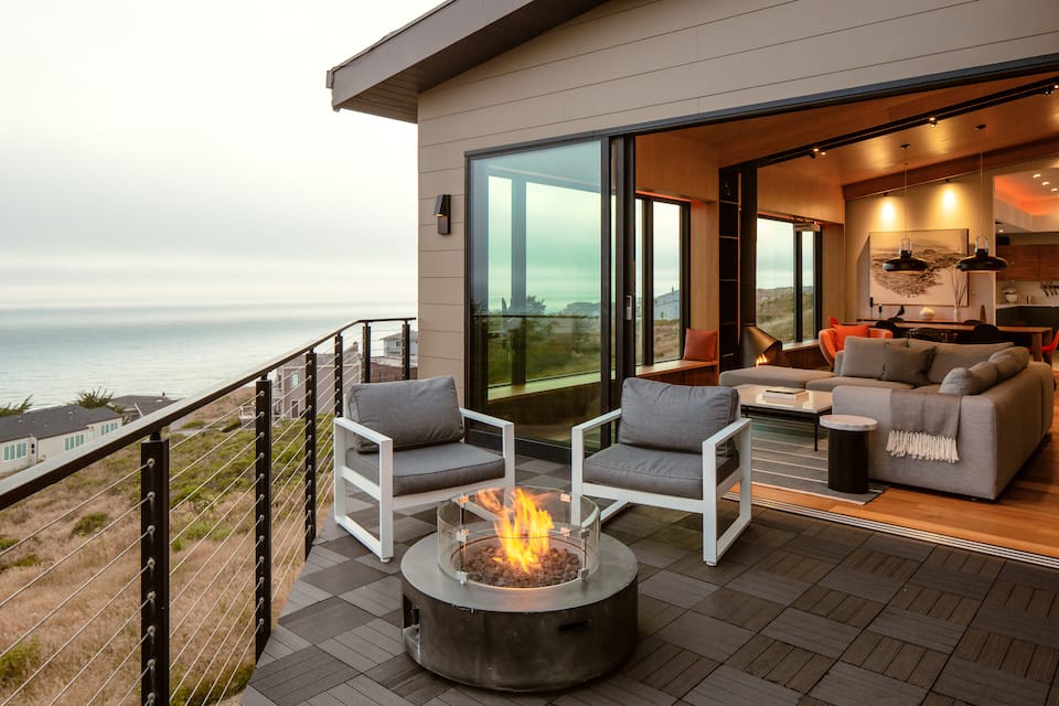 Sky House, above Dillon Beach, Dillon Beach, California, United States, photo 3 of 10