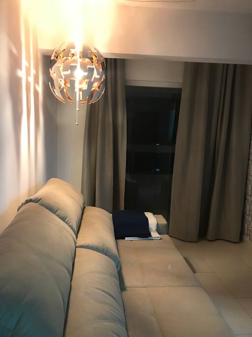 Uma sala aconchegante