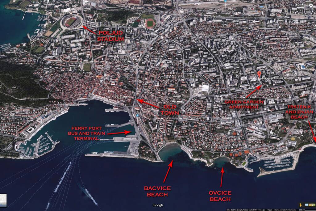 Location on city map
