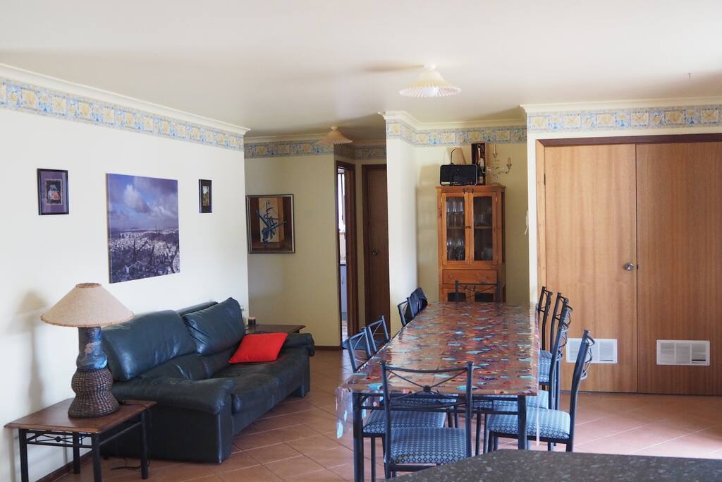 Sitting/dining from kitchen