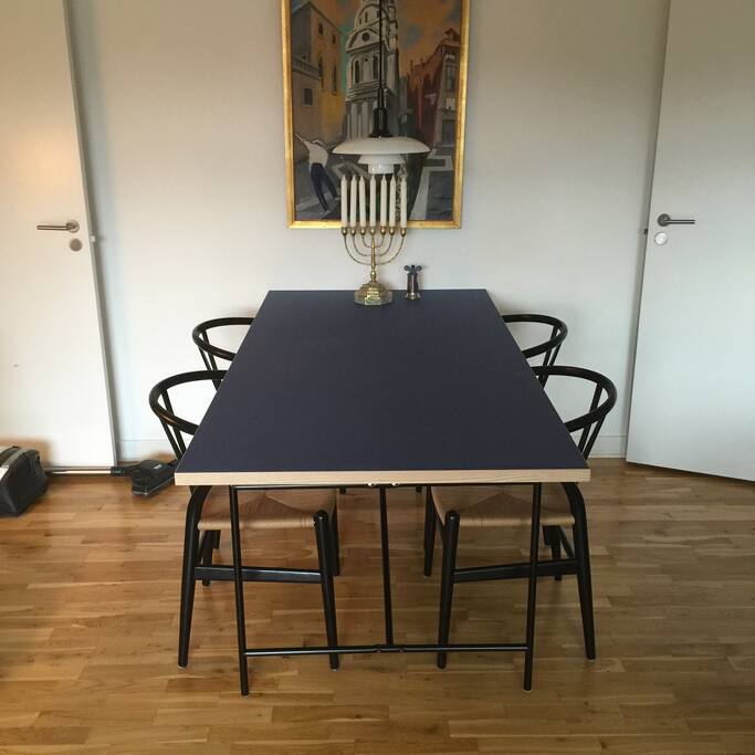 Living room with great Danish design