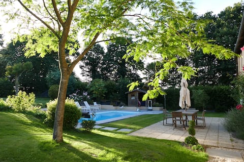 RENNES PACE CHARMING HOUSE 200M² COUNTRY POOL