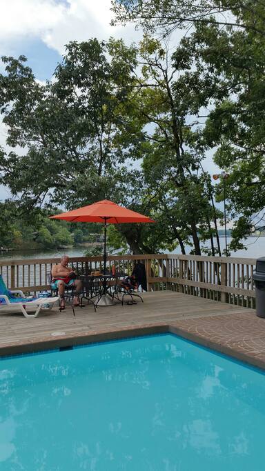 Boat dock pool