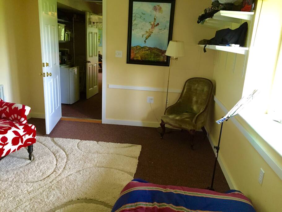 spacious, light-filled bedroom