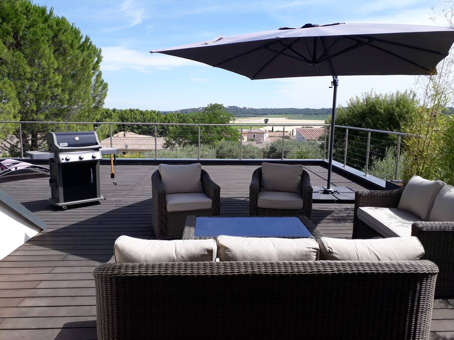 Terrasse - grand salon
