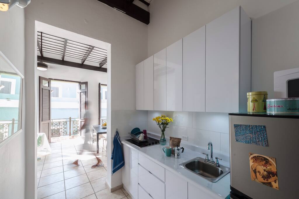 Fully equipped kitchen