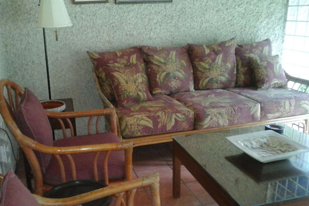 Veranda sitting area