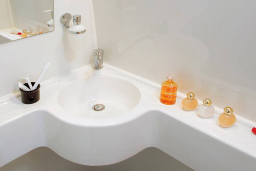 Waschbecken im Bad