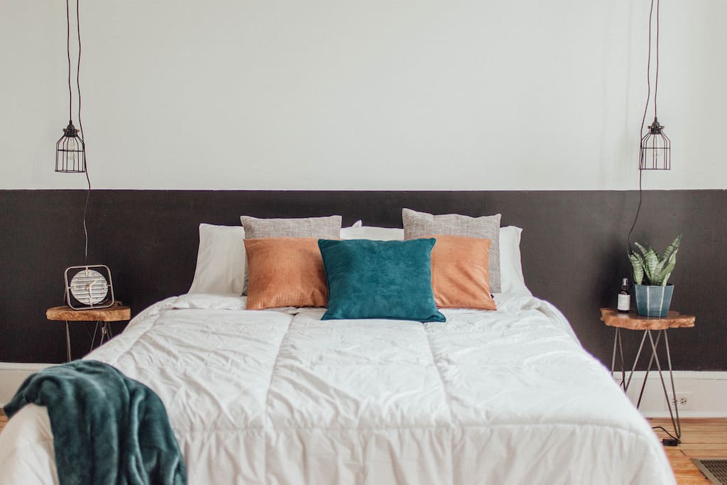 Queen bed