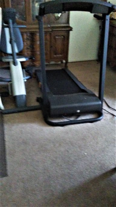 Exercise Bike and Tread Mill available daily.
