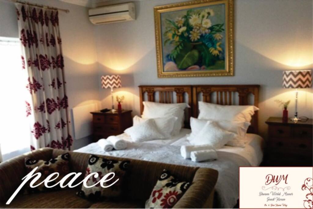 PEACE: Can Sleep 4 with Full DSTV Bouquet. Access to all the channels