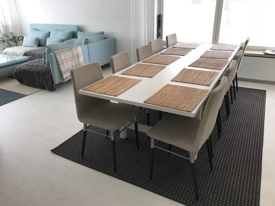 Shared dining area