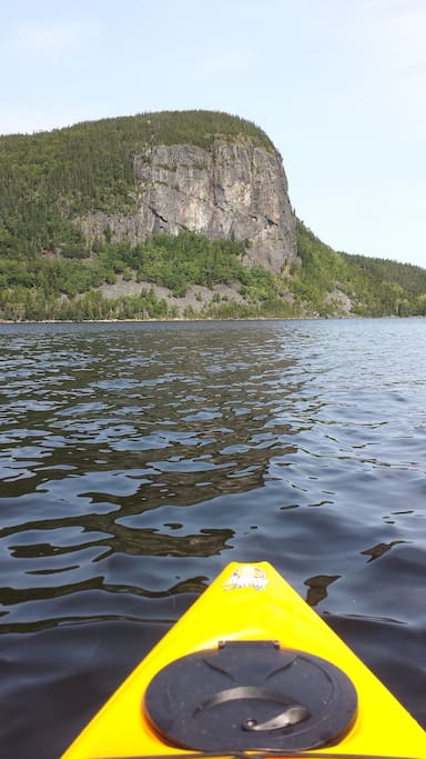 Ocean kayaking on Conception Bay