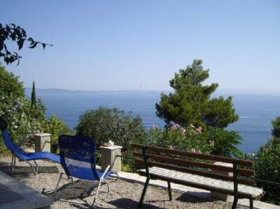 Vista dal giardino