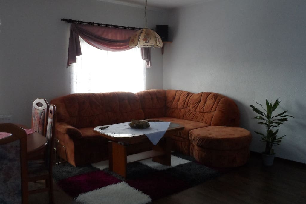 Couch-Ecke im Wohnzimmer