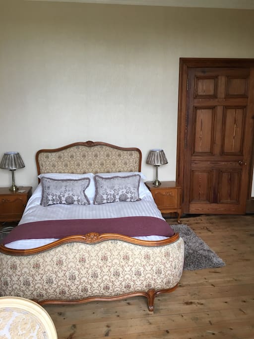 A beautiful French double bed