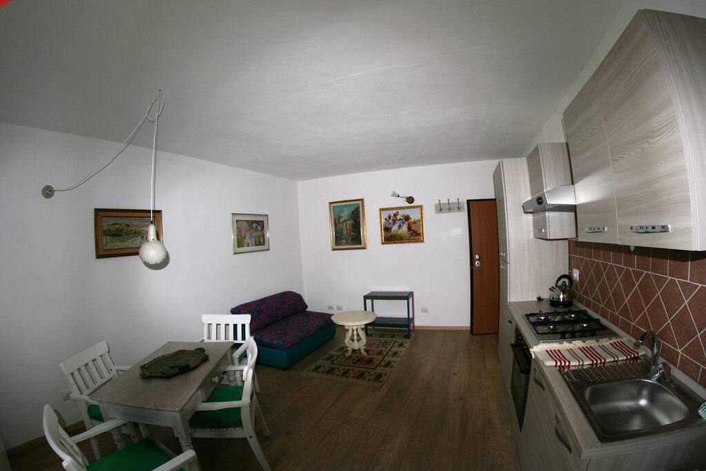 Cucina e soggiorno