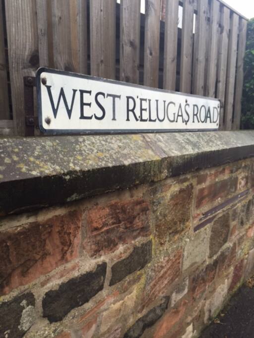 ..... on the corner of our street .......