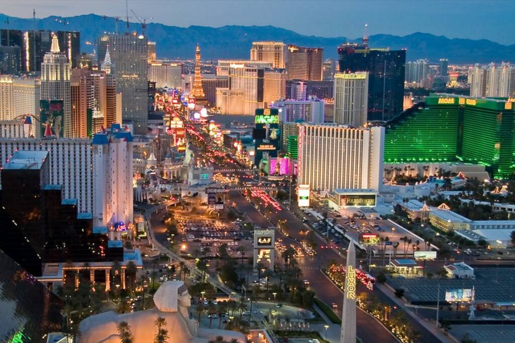 Minutes to the strip