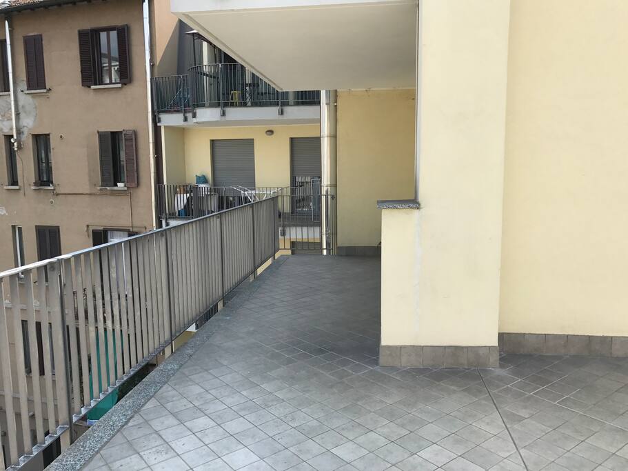 Extension of the wide terrace