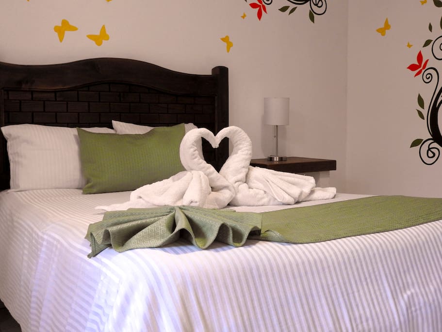 Habitación cama matrimonial para 1 o 2 personas