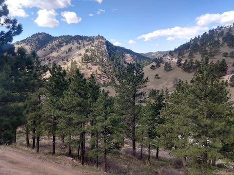 Top Airbnb: Mountain retreat half mile from Boulder in Boulder