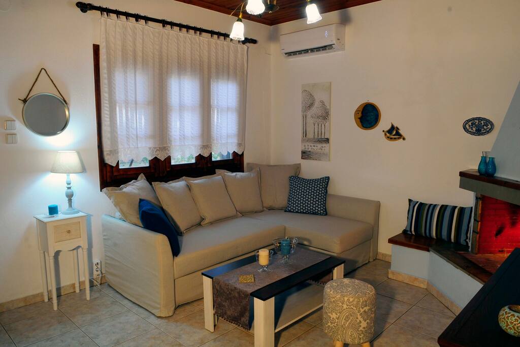 Living Room & Sofa which is convertibe to a Double Bed