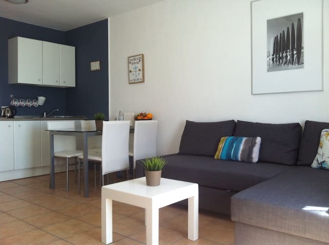 Bonito apartamento de playa