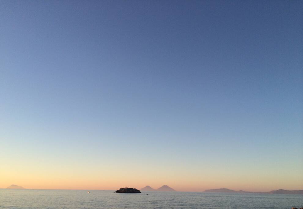 the big rock and the eolian island