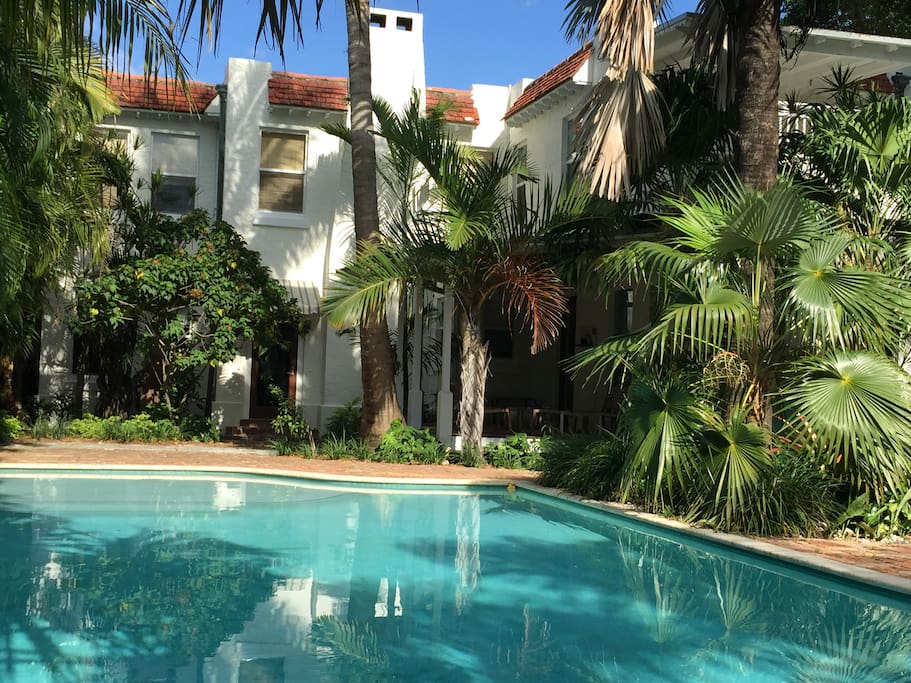 Historic Miami Beach Home w/ Pool - Houses for Rent in Miami Beach, Florida, United States