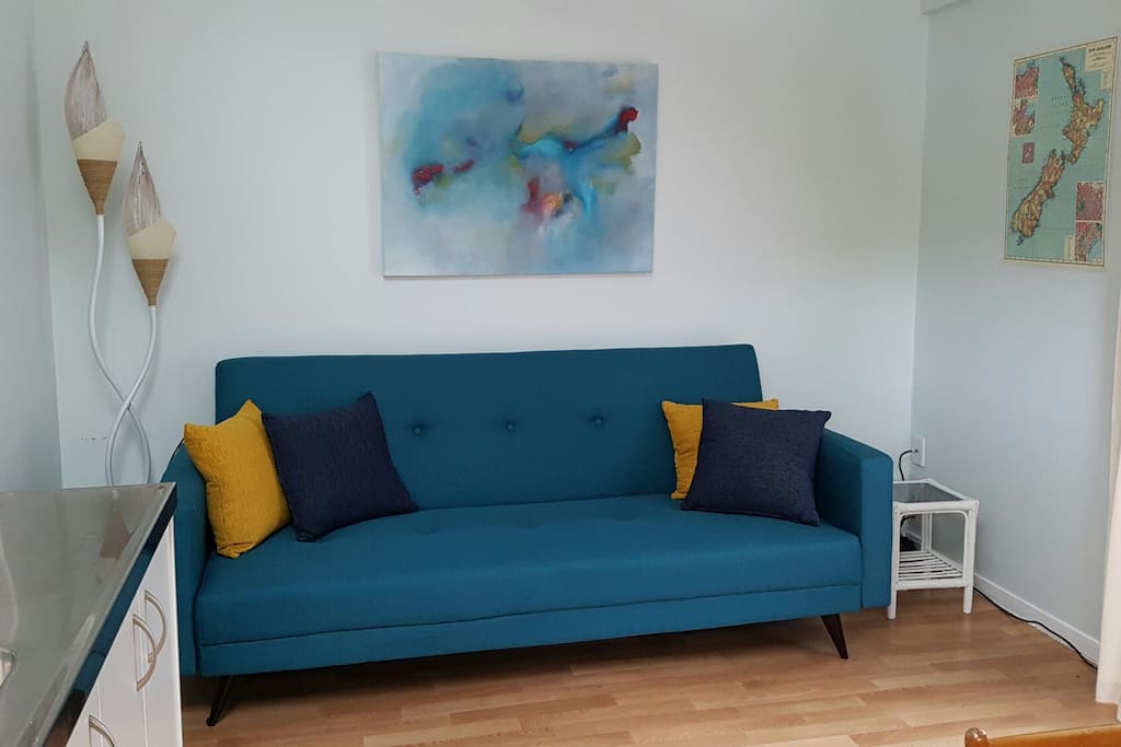 Living area couch