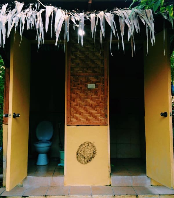 bathroom area next to home 2
