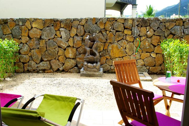Kitesvilla blends with nature