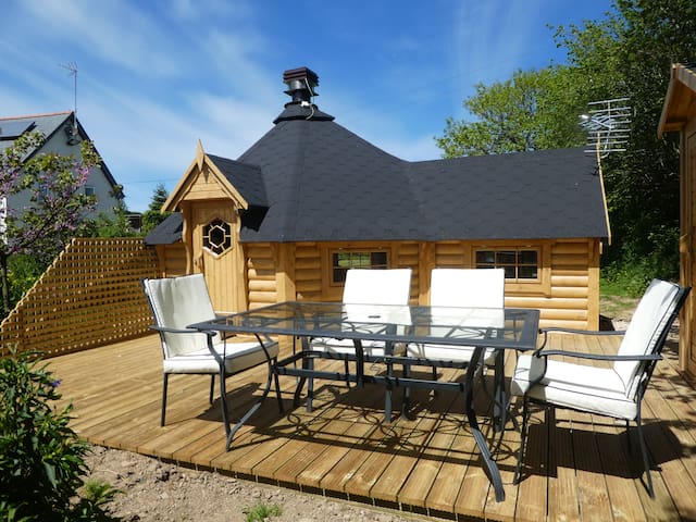 Glamping Luxury Cabin, BBQ, South Molton, Exmoor