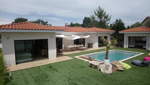 Villa with a pool